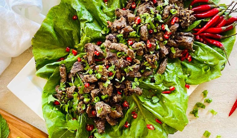 Meat-salad